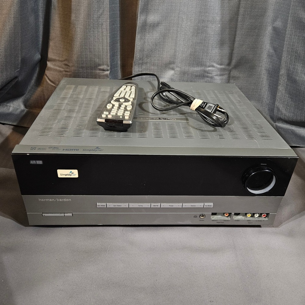 Harman Kardon AVR 146 5.1 Channel Home Theater Receiver with Remote HDMI DTS